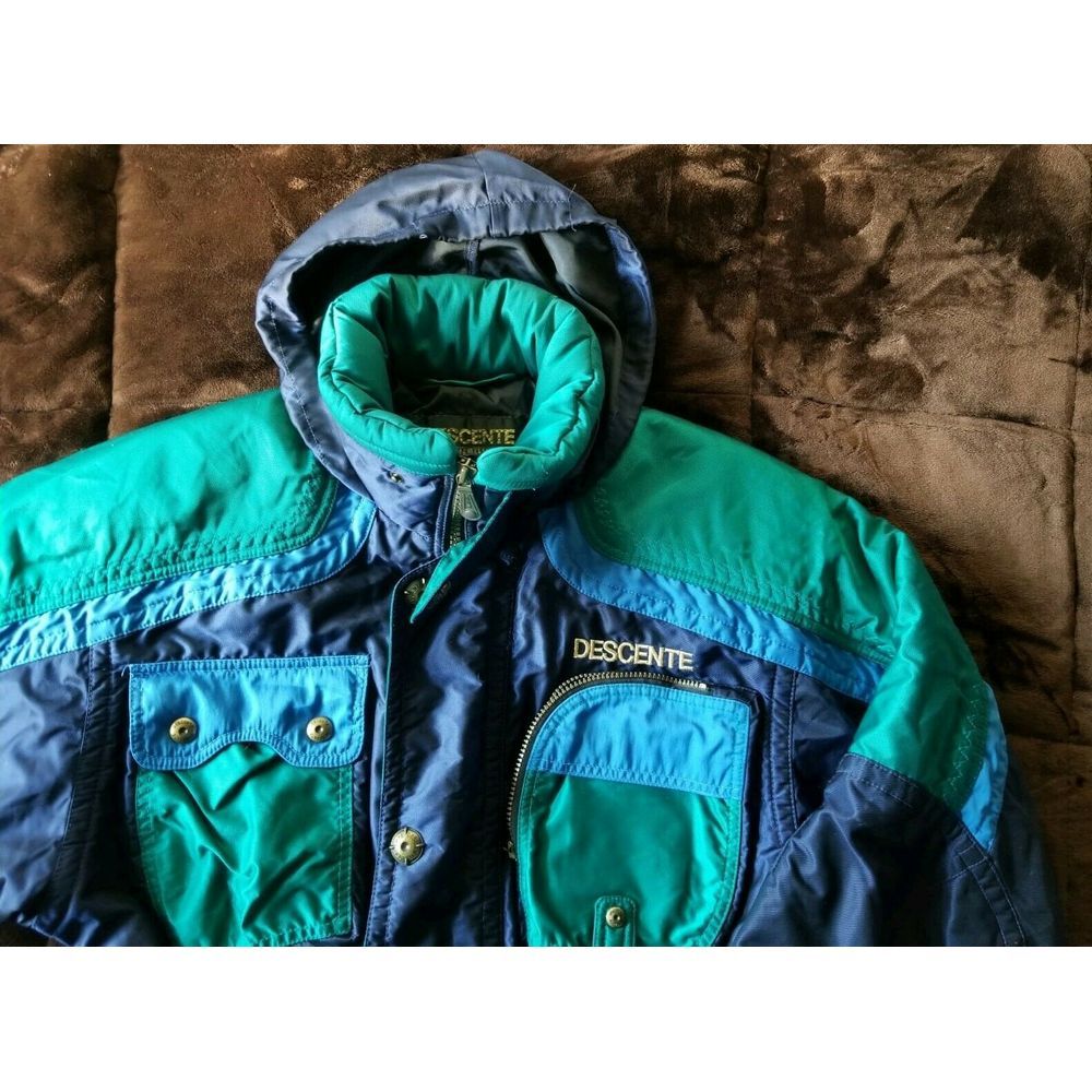 DESCENTE One Piece SKI SUIT Snow Snowsuit Size M